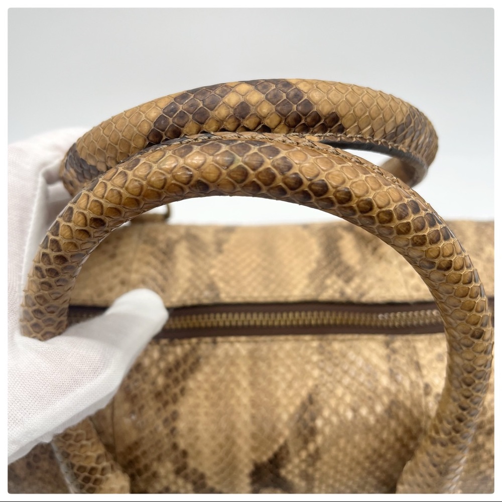 J&M Davidson Python Boston Bag - image 6